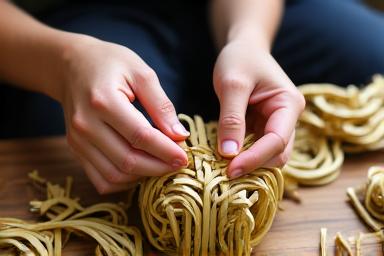 竹細工体験